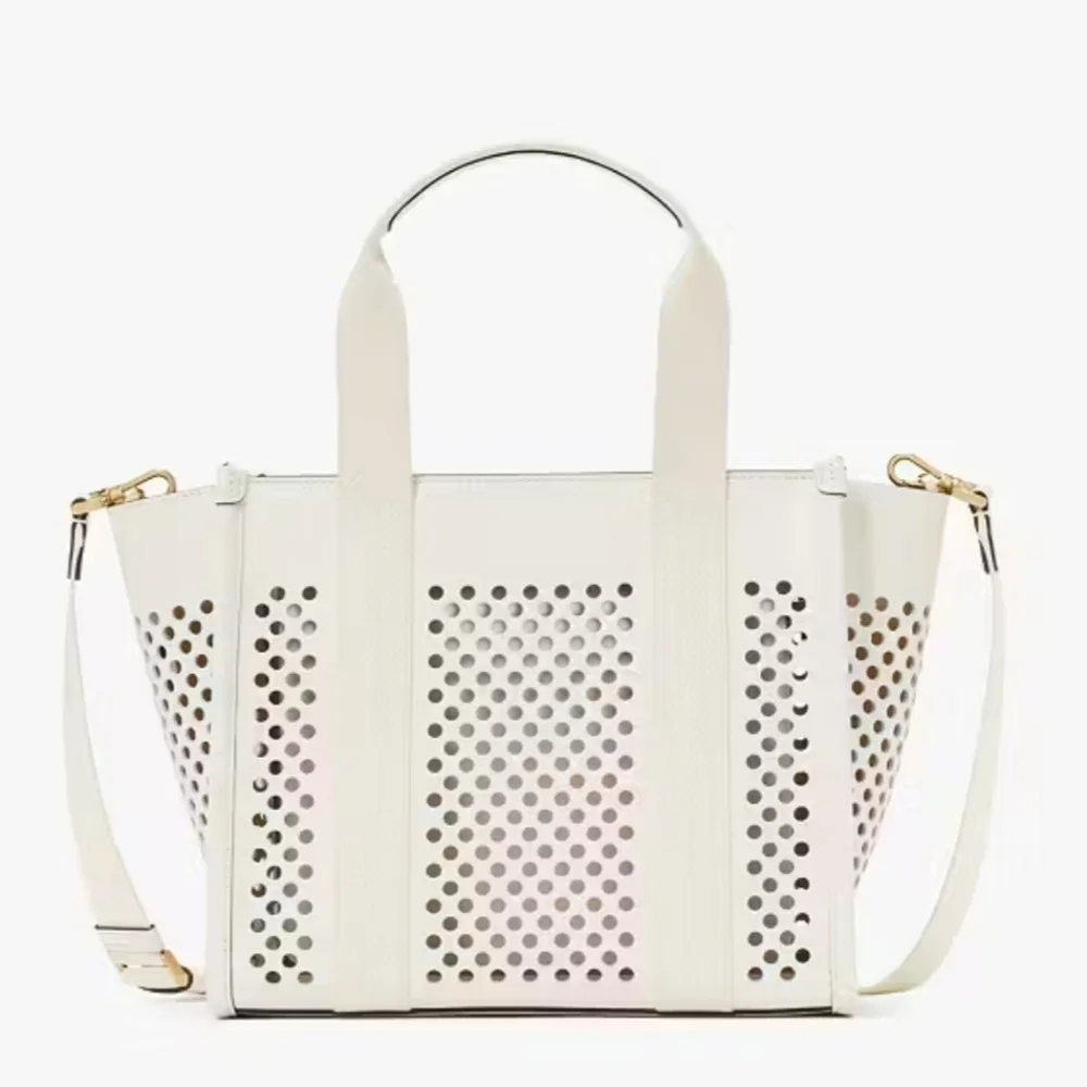 Kate Spade Leather Perforated Tote - Picture 3 of 8